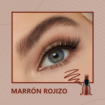 Sabax® Lápiz impermeable de cuatro puntas para barba y cejas ✨