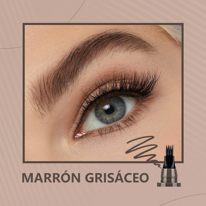 Sabax® Lápiz impermeable de cuatro puntas para barba y cejas ✨