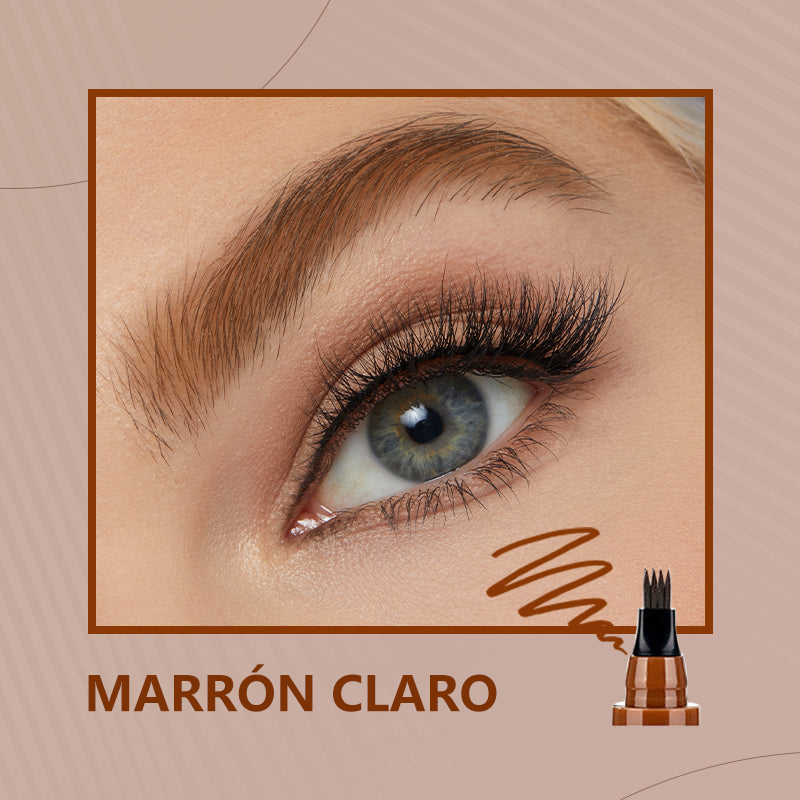 Sabax® Lápiz impermeable de cuatro puntas para barba y cejas ✨
