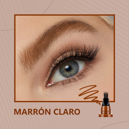 Sabax® Lápiz impermeable de cuatro puntas para barba y cejas ✨